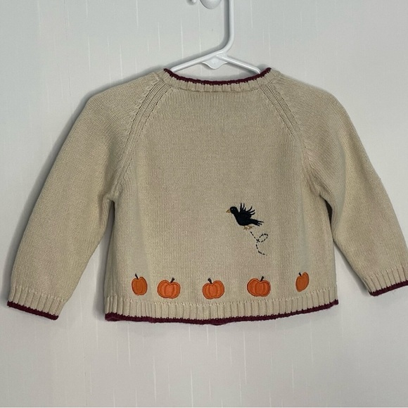 Y2K 2nd Step Fall Tan Scarecrow Pumpkin
Cardigan button Sweater 12M - Picture 6 of 10